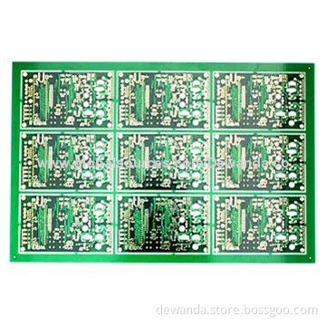 Multilayer PCB with green mask
